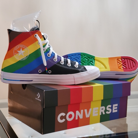 New Converse Pride Limited Edition High-tops - Picture 5 of 13